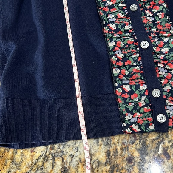 JCrew Jackie sweater with Liberty Fabric - Picture 7 of 8